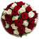 букет из красных и белых роз. Греция